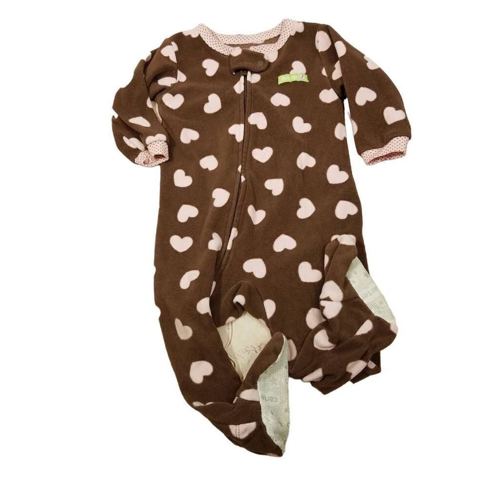Carter's footed pajamas 12 months